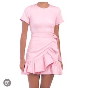 Cinq A Sept Josi Denim Dress (Pink Quartz) Size 0